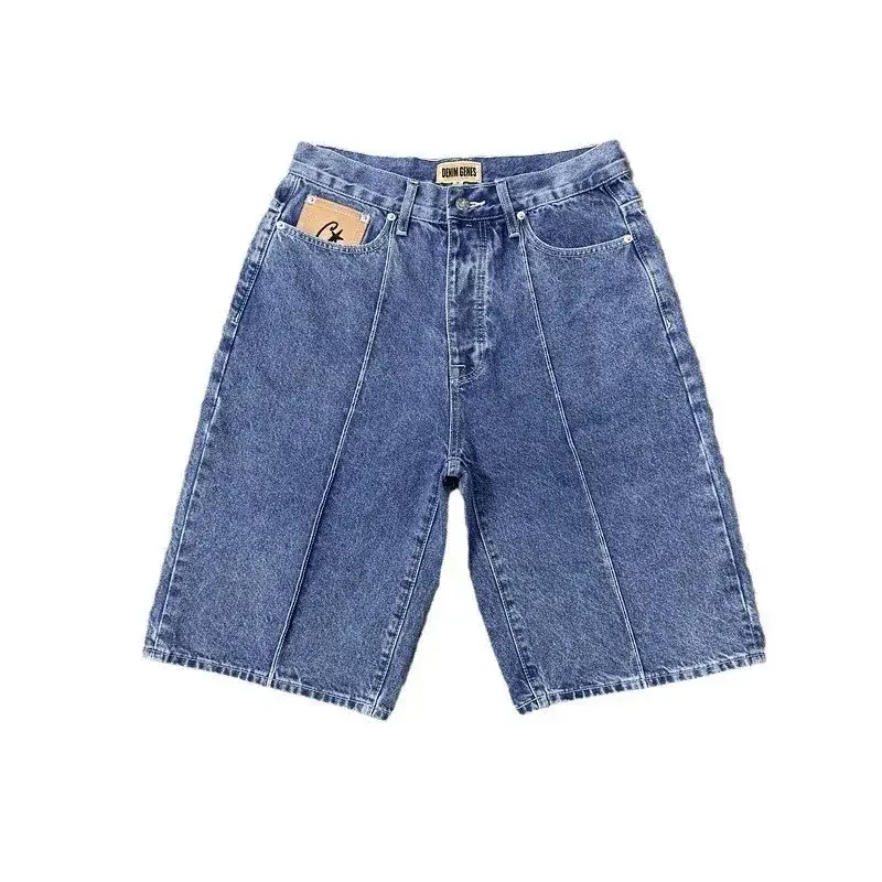 Denim Tears Wide-Leg Denim Shorts