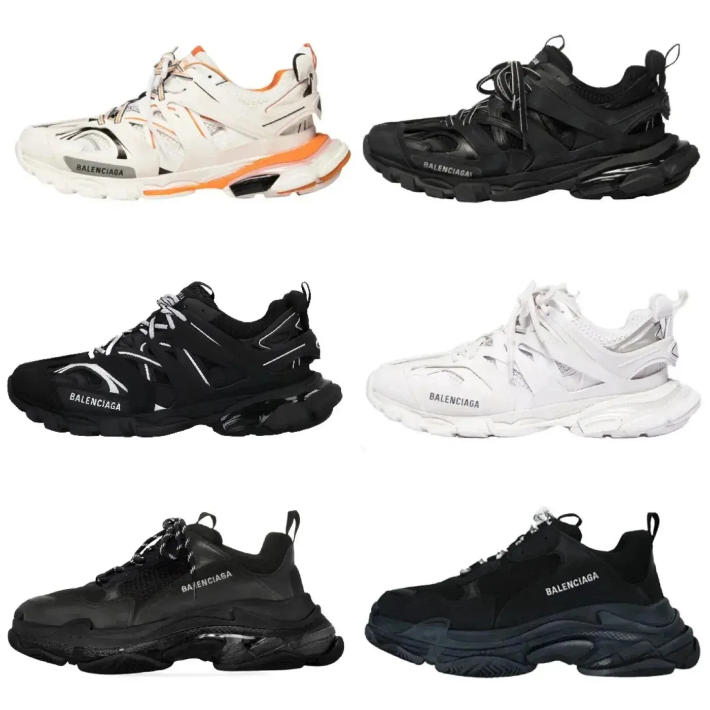 Balenciaga Track and Triple S