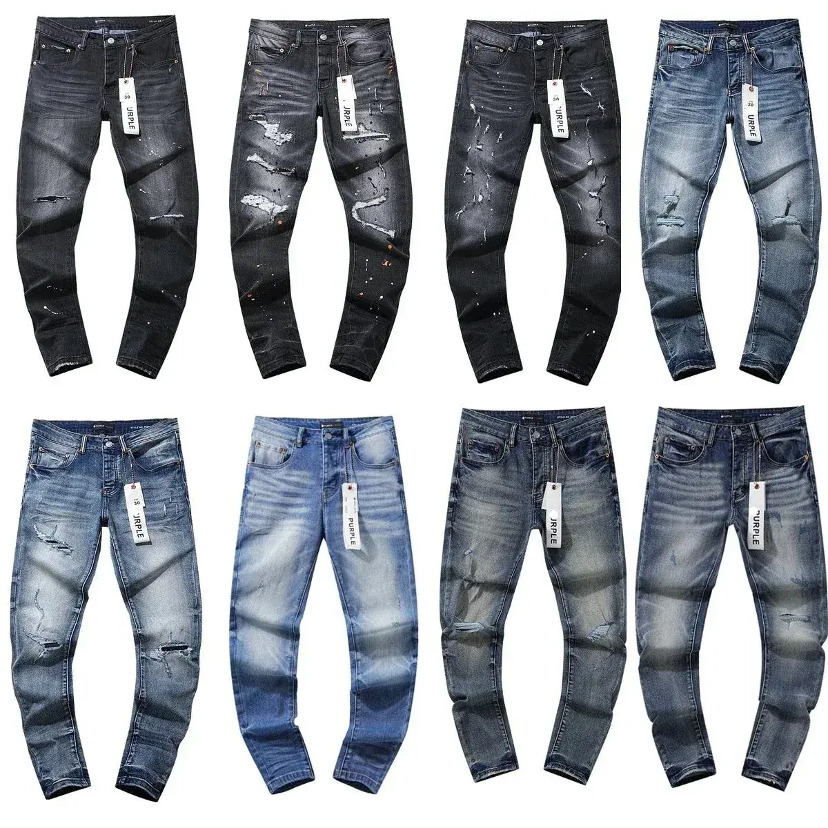 Purple Brand Distressed Jeans