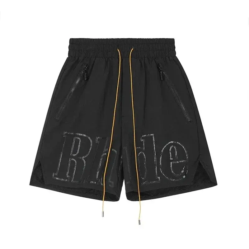 Rhude Black Athletic Shorts