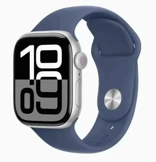 Apple Blue Silicone Smart Watch