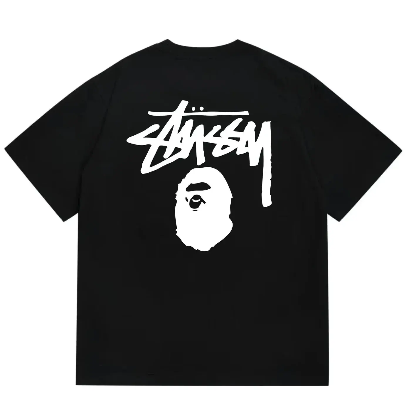 Stussy x BAPE Collaboration T-Shirt