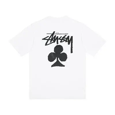 Stussy Club Graphic T-Shirt White