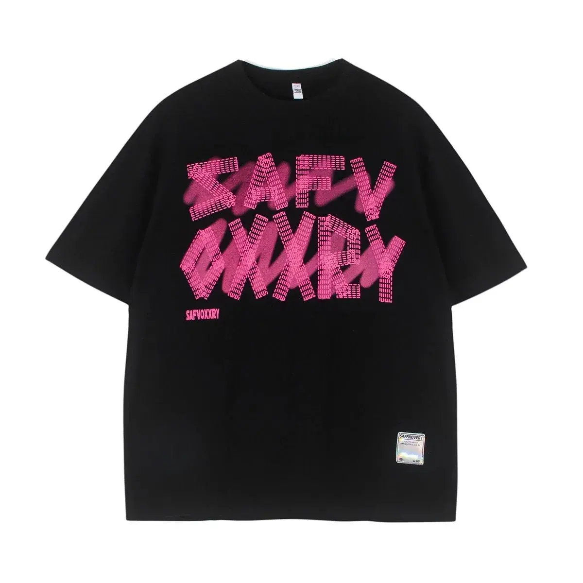 Pink Graffiti Graphic T-Shirt