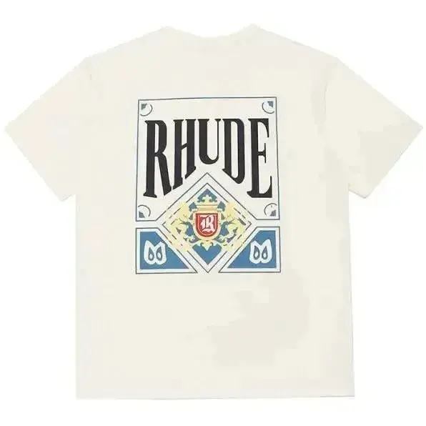 Rhude Vintage Badge Print T-Shirt