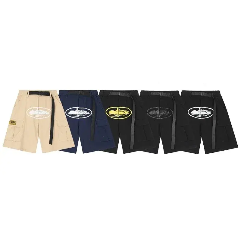 Corteiz-Style "Island" Cargo Shorts