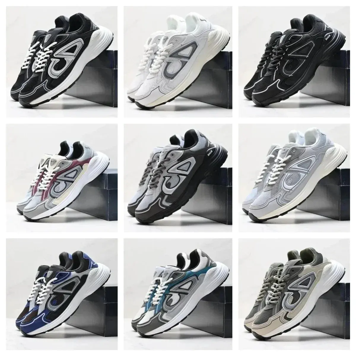 New Balance-Style Retro Running Shoes