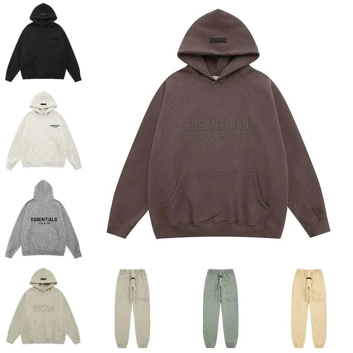 Fear of God Essentials Hoodie and Sweatpants Set