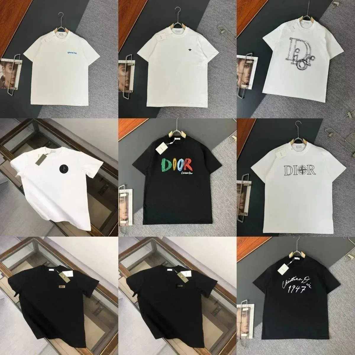 Dior-Style T-Shirt
