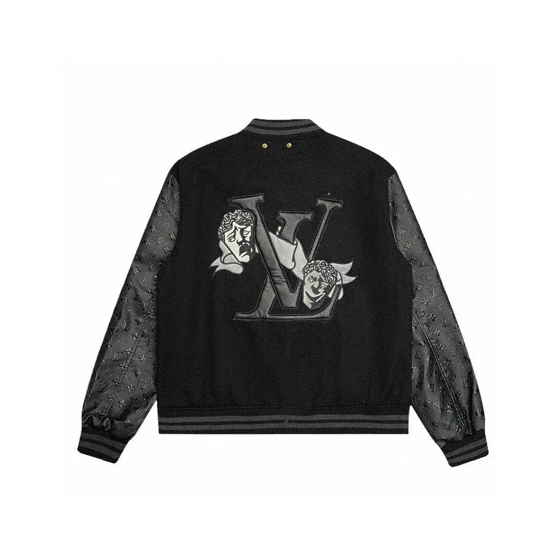 Louis Vuitton Figure Patchwork Varsity Jacket