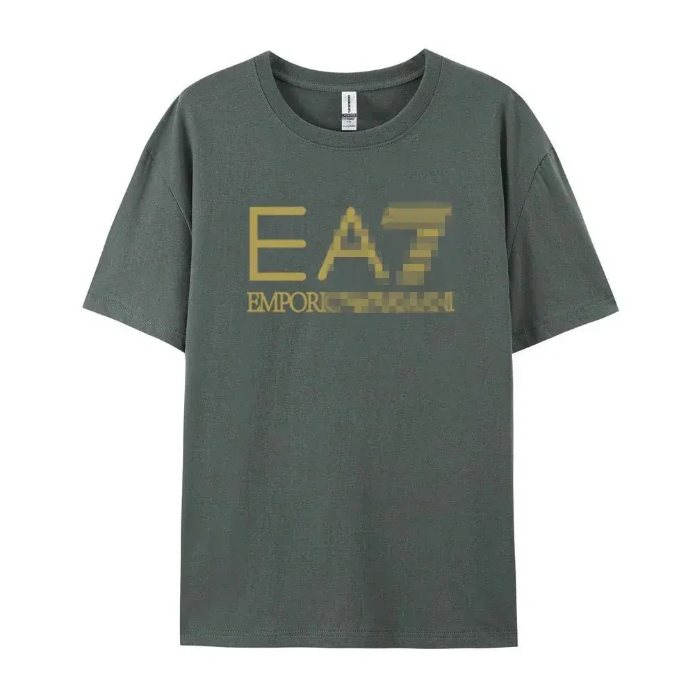 A classic printed T-shirt from Emporio Armani EA7 line