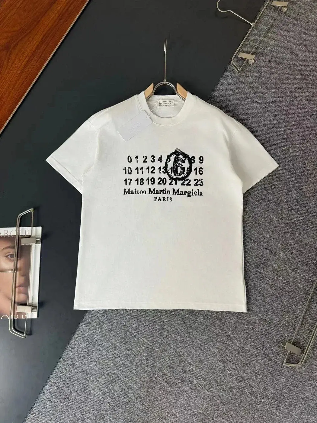Maison Margiela Numbered Distressed T-Shirt