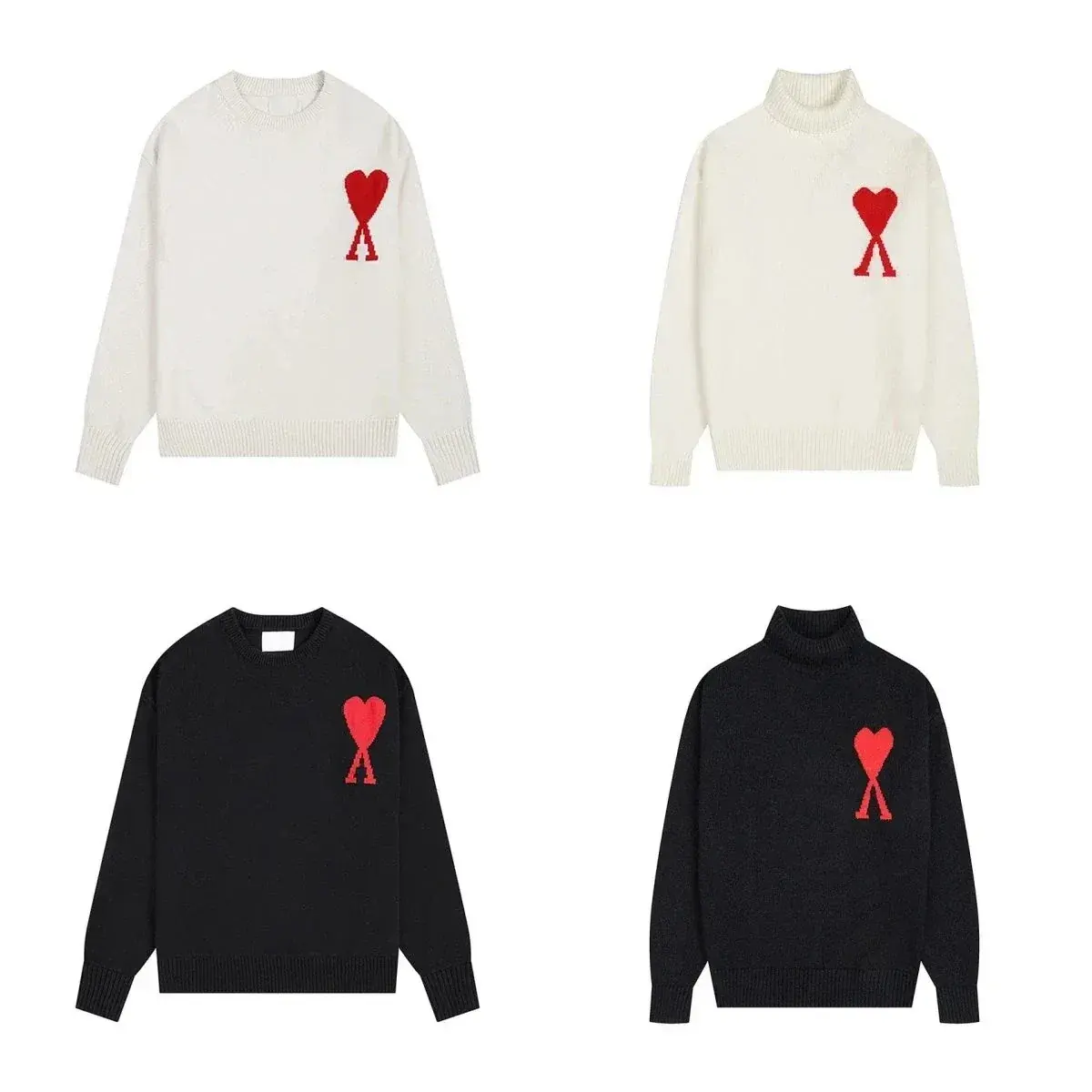 AMI Paris (AMI) Classic Ami de Coeur Sweater