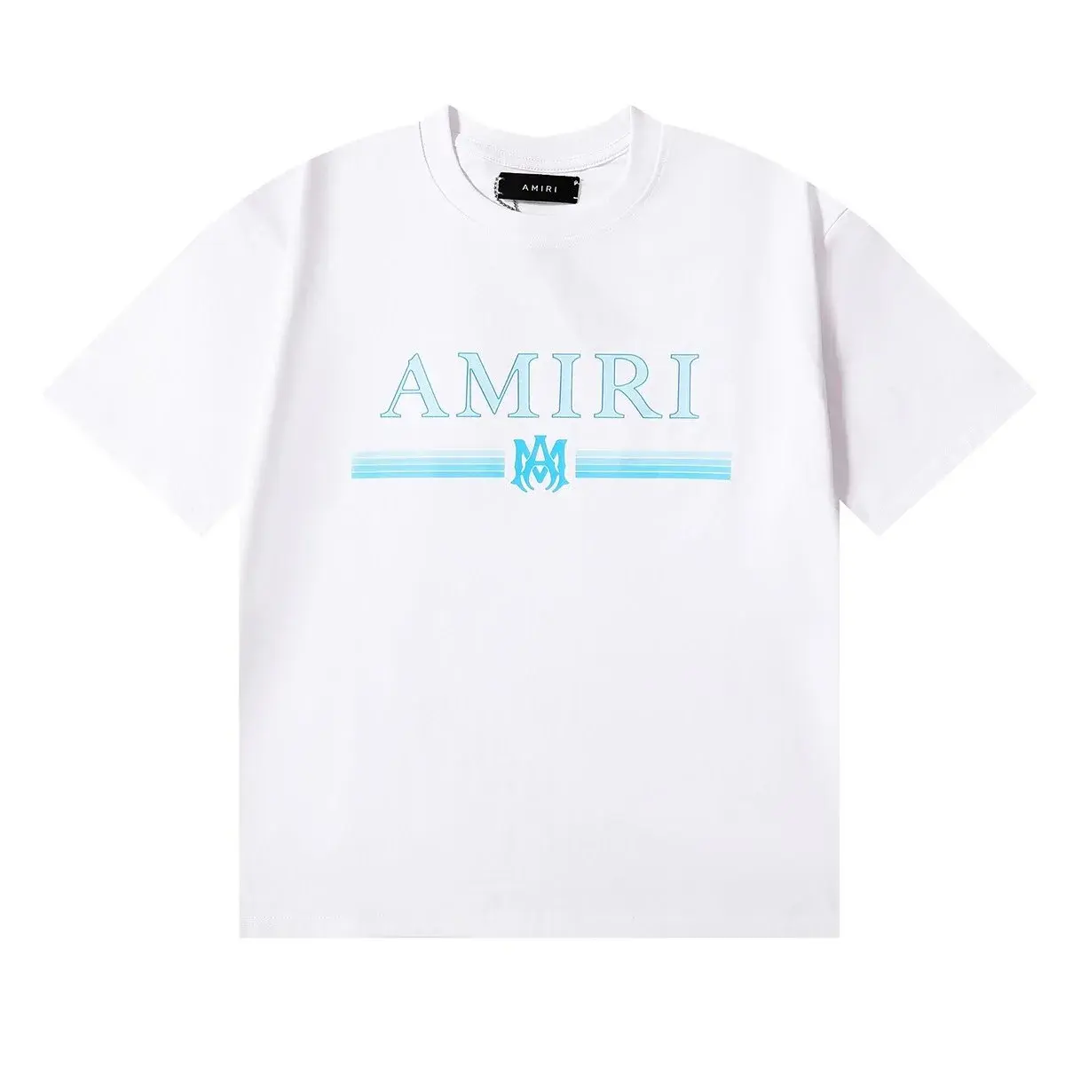 AMIRI Bar Logo White T-Shirt