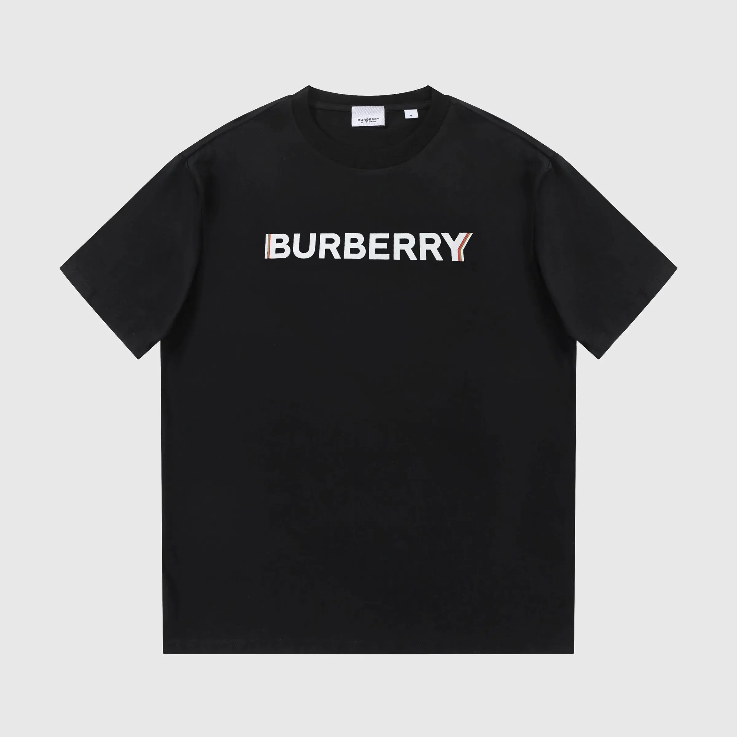 Burberry Logo Accent Black T-Shirt