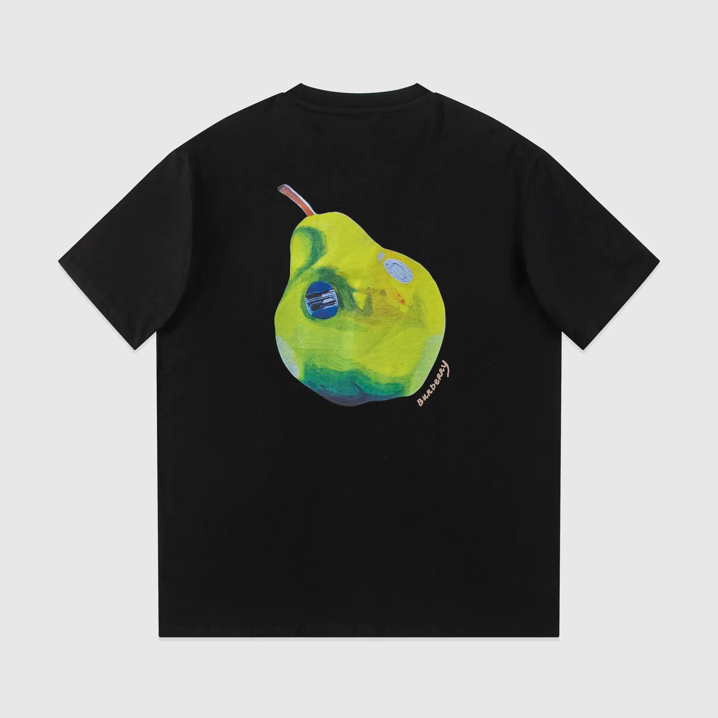 Burberry Pear Graphic Black T-Shirt