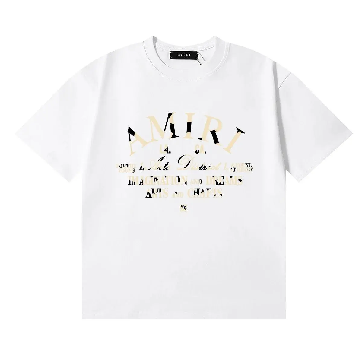 Amiri Arts District White T-Shirt