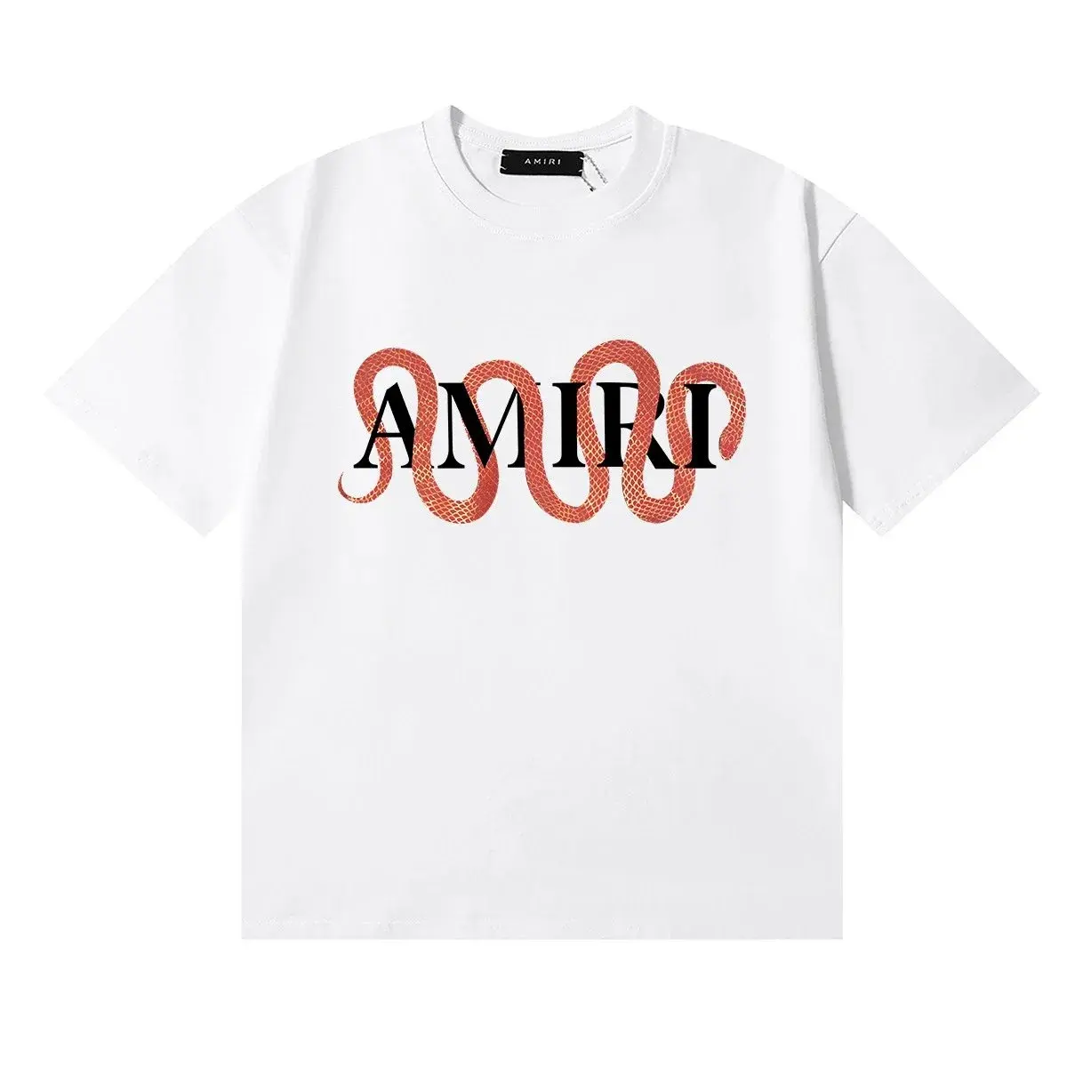Amiri Snake Logo White T-Shirt