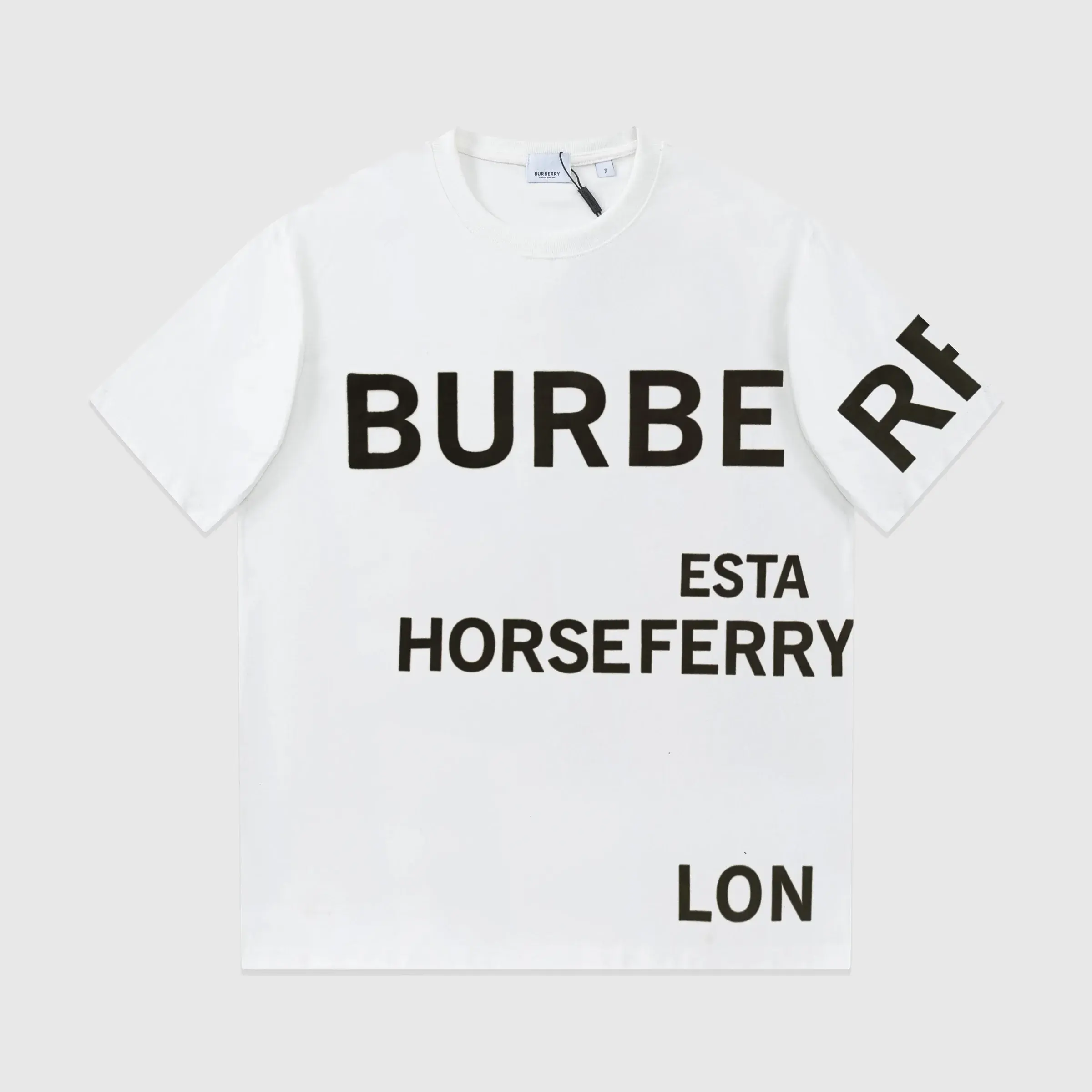 Burberry Horseferry Print White T-Shirt
