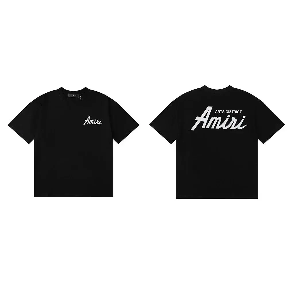Amiri Arts District Script Black T-Shirt