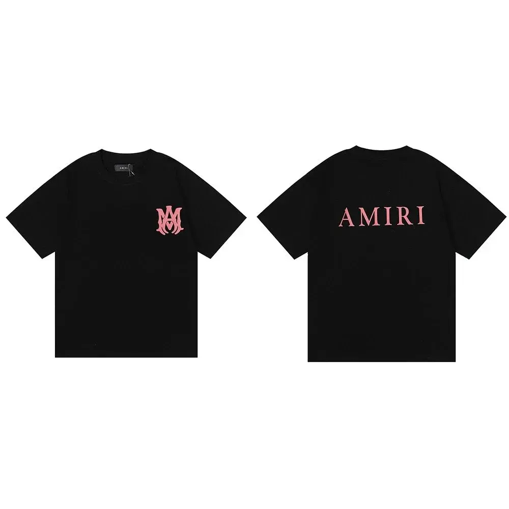 Amiri MA Core Logo T-Shirt Black Pink