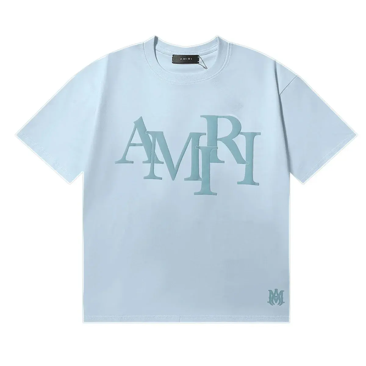 Amiri Blue Core Logo T-Shirt