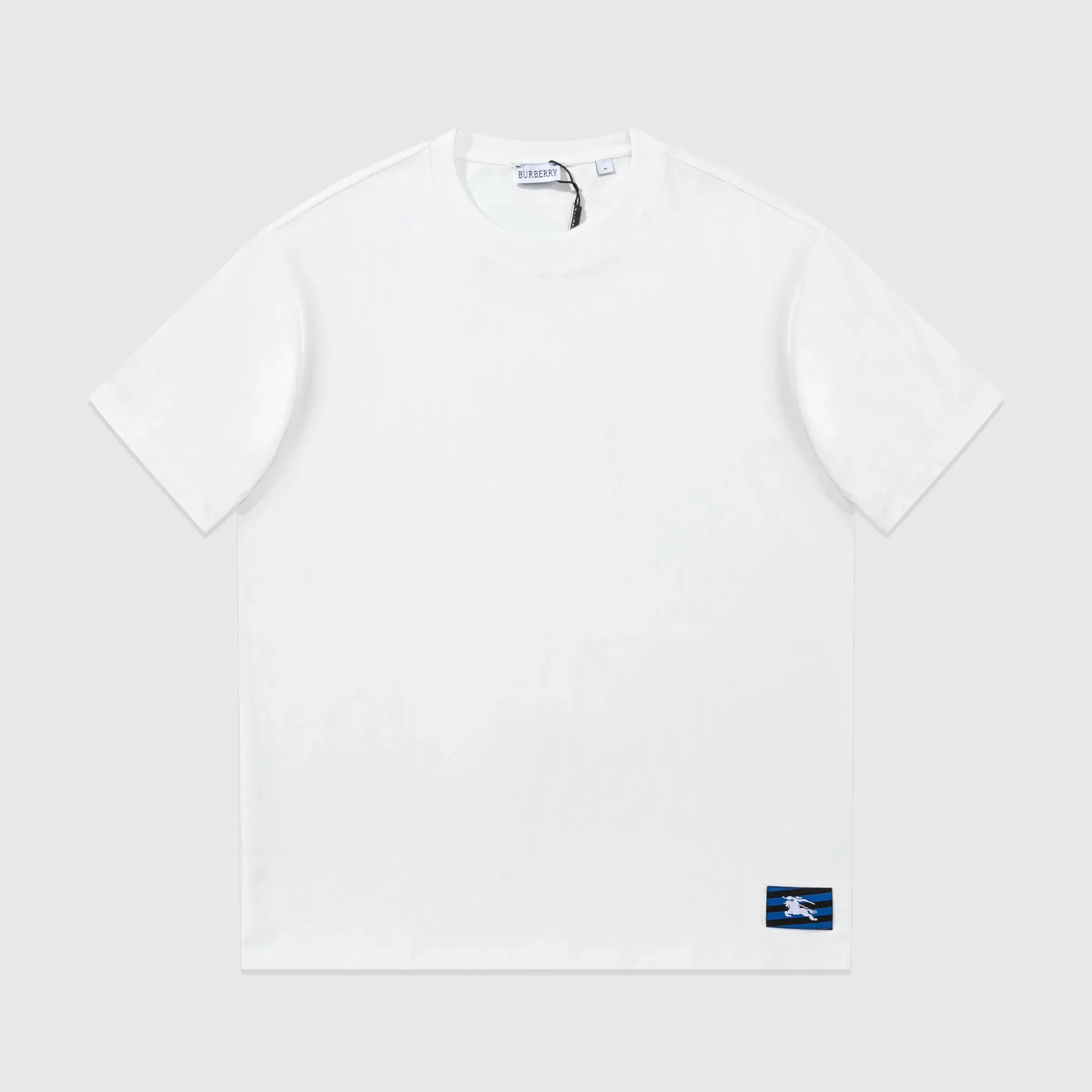 Burberry Equestrian Knight Patch T-Shirt White