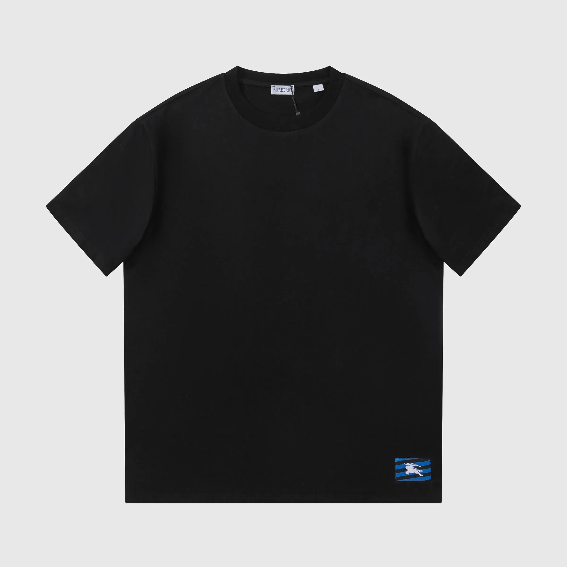 Burberry Equestrian Knight Patch T-Shirt Black