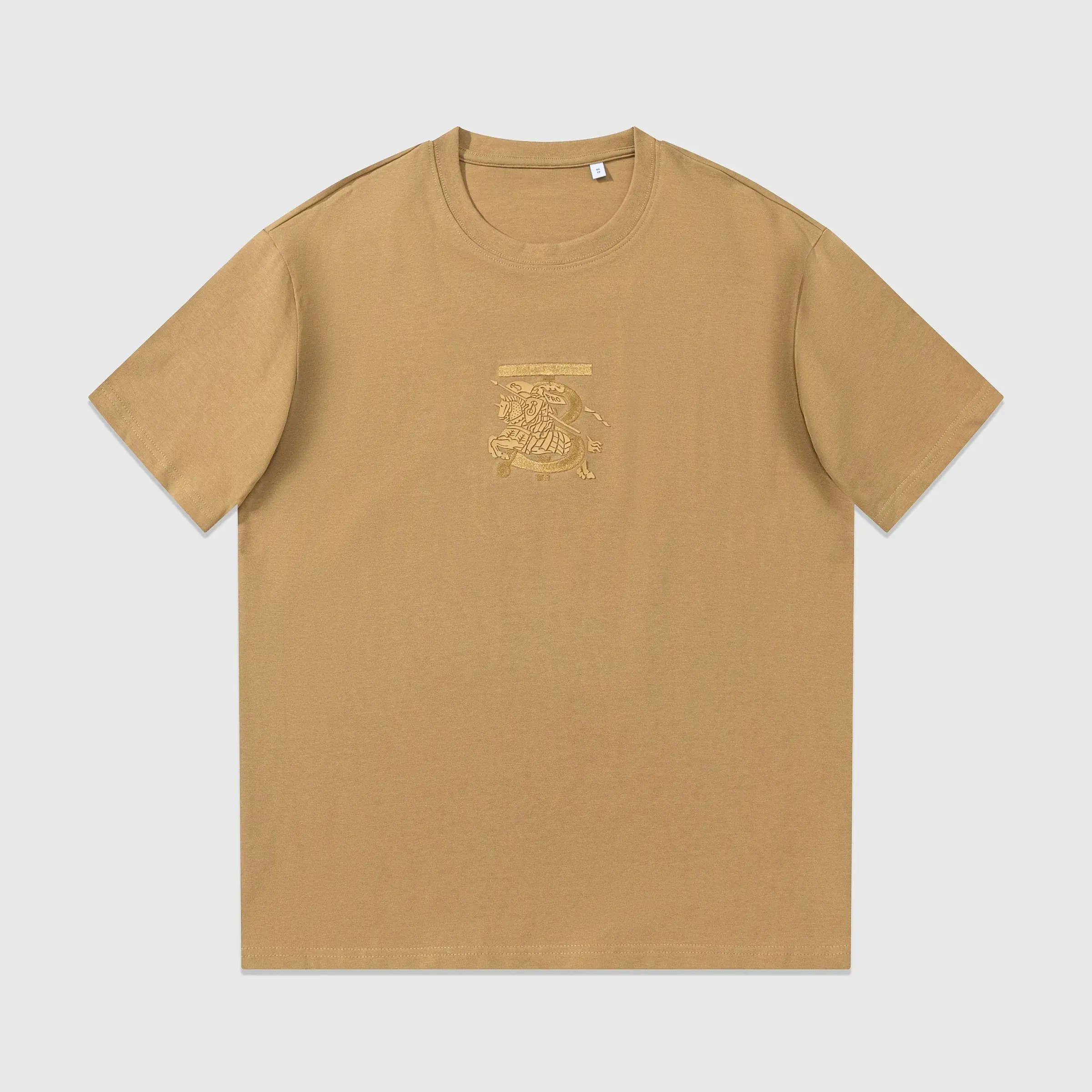 Burberry EKD Embroidered T-Shirt Camel