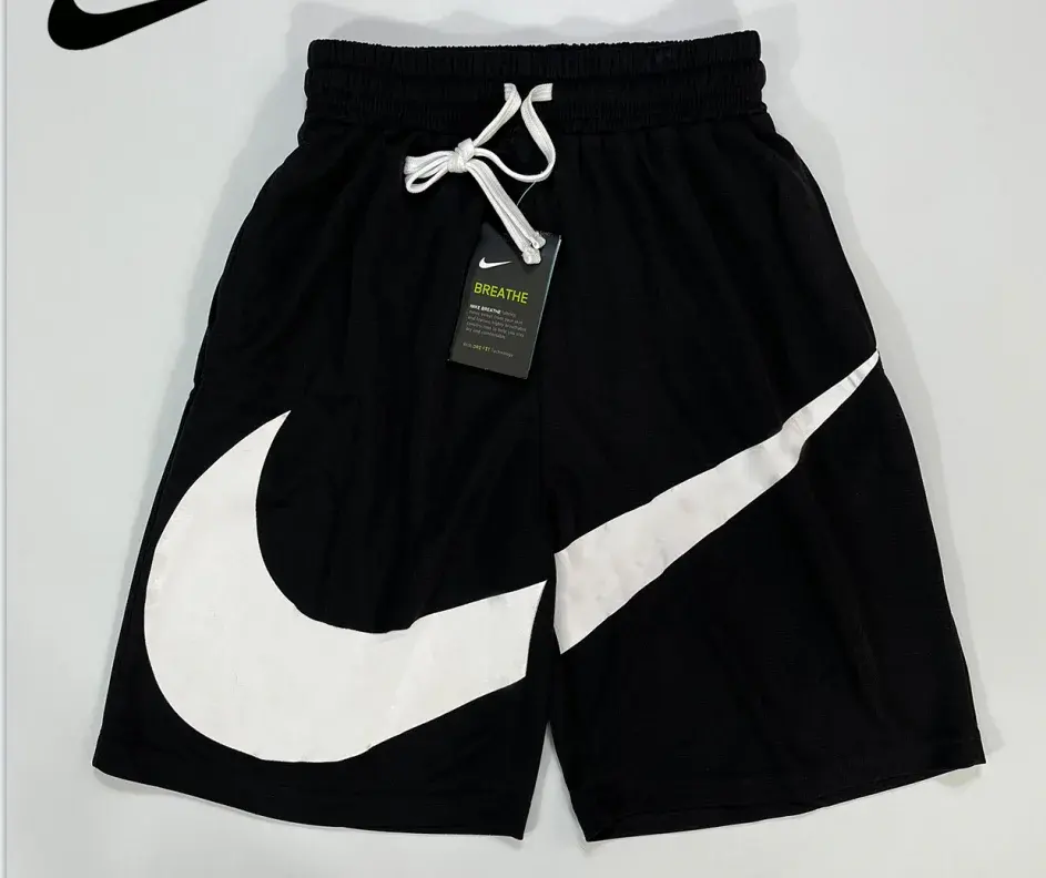 Nike Big Swoosh Basketball Shorts Black White