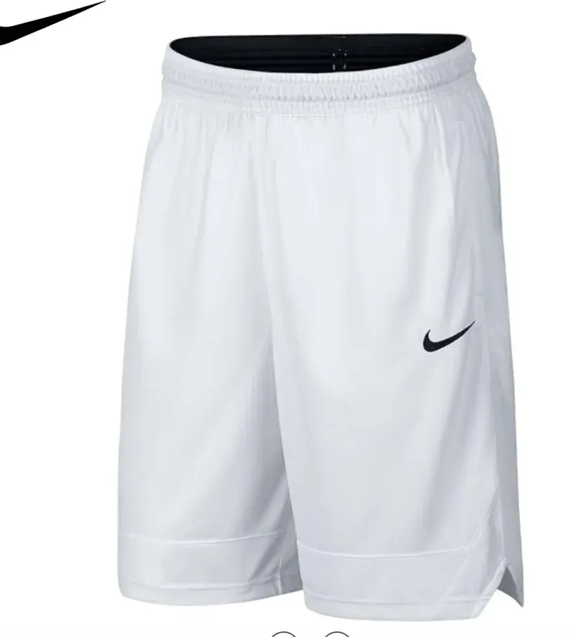 Nike Basketball Shorts White Black