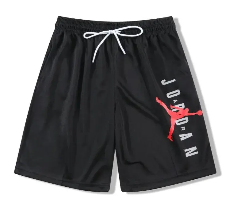 Jordan Basketball Shorts Black and Red