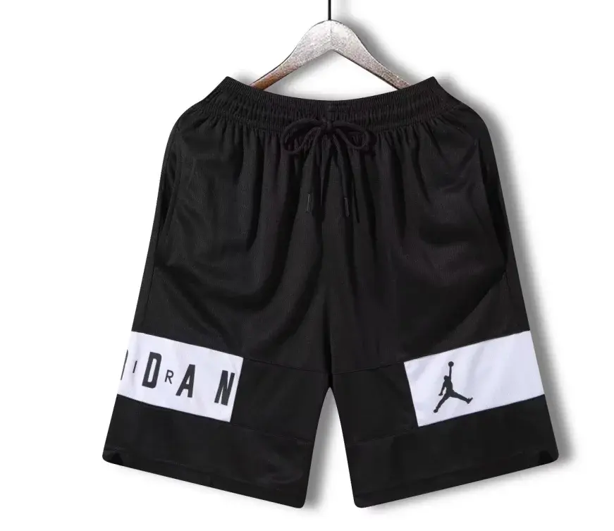 Jordan Basketball Shorts Black White