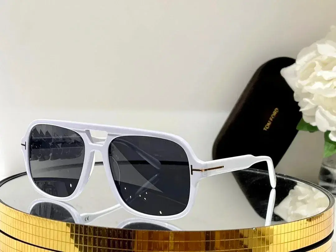 Tom Ford Sunglasses White Grey