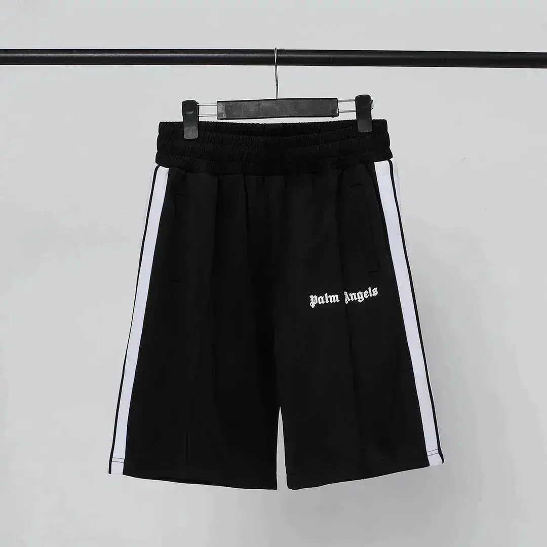 Palm Angels Track Shorts Black