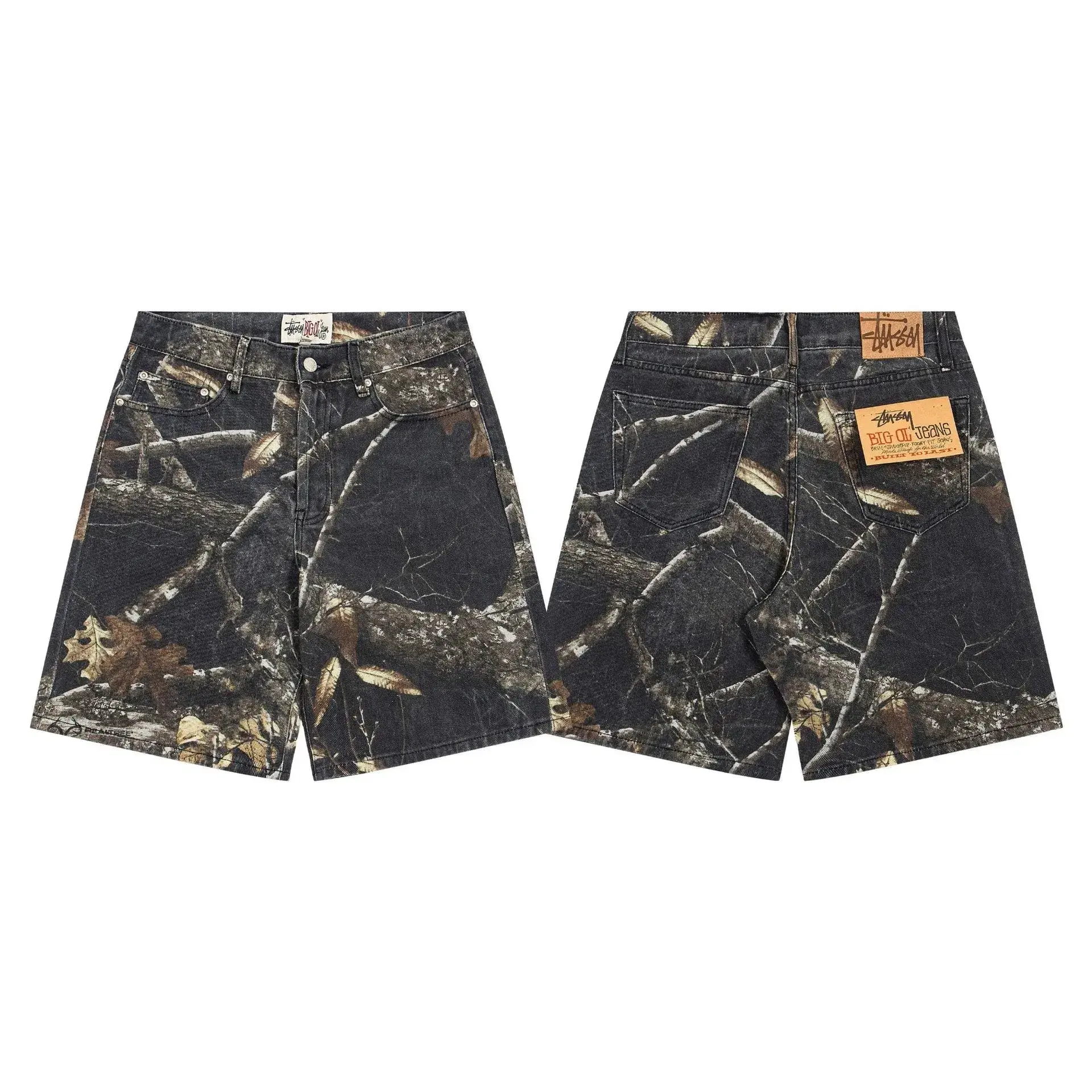 Stussy Big Ol Jean Camouflage Black
