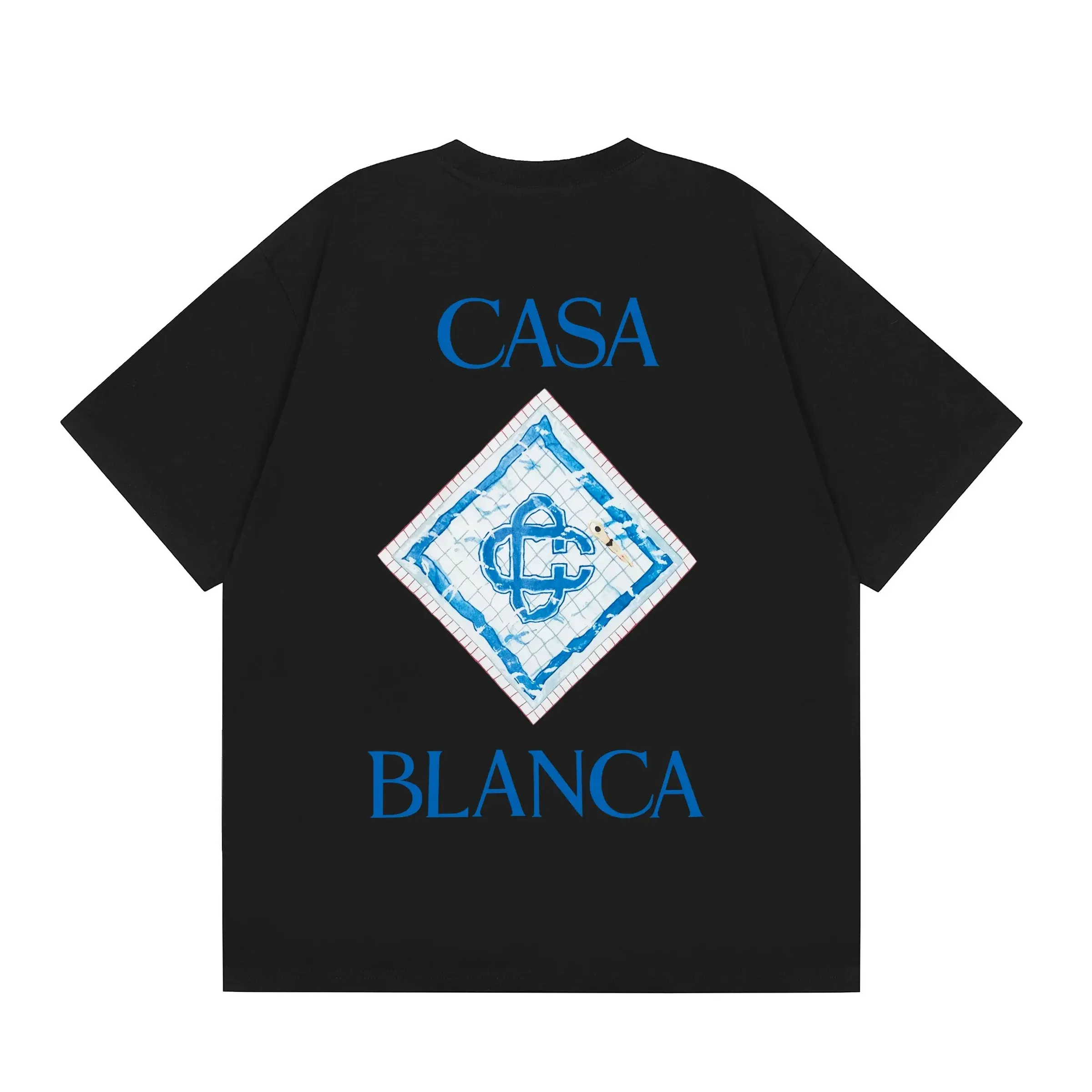 Casablanca Diamond Logo T-Shirt Black