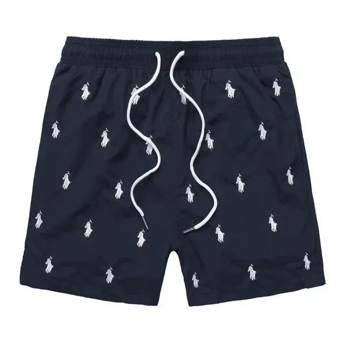 Polo Ralph Lauren All-Over Pony Swim Shorts Navy