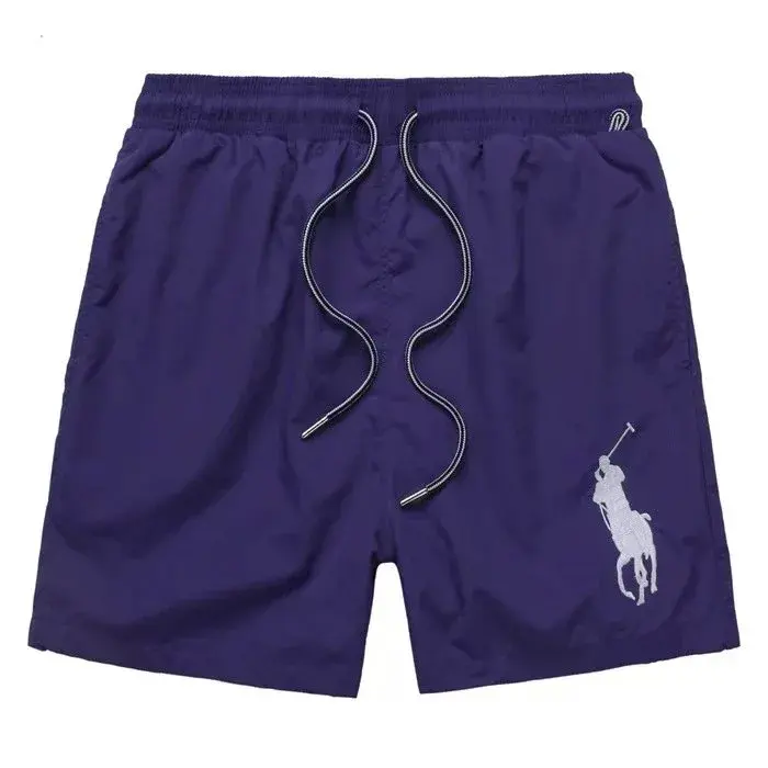 Polo Ralph Lauren Large Pony Swim Shorts Purple
