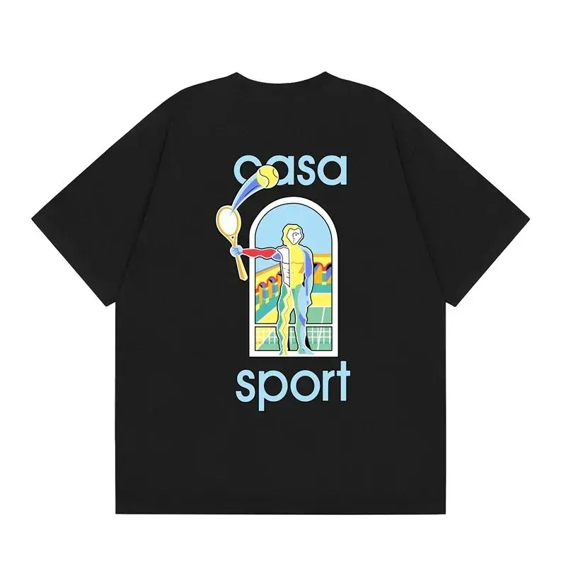 Casablanca Sport Black T-Shirt