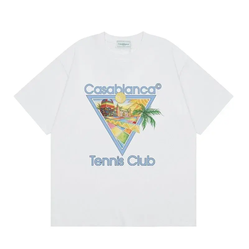 Casablanca Tennis Club White T-Shirt