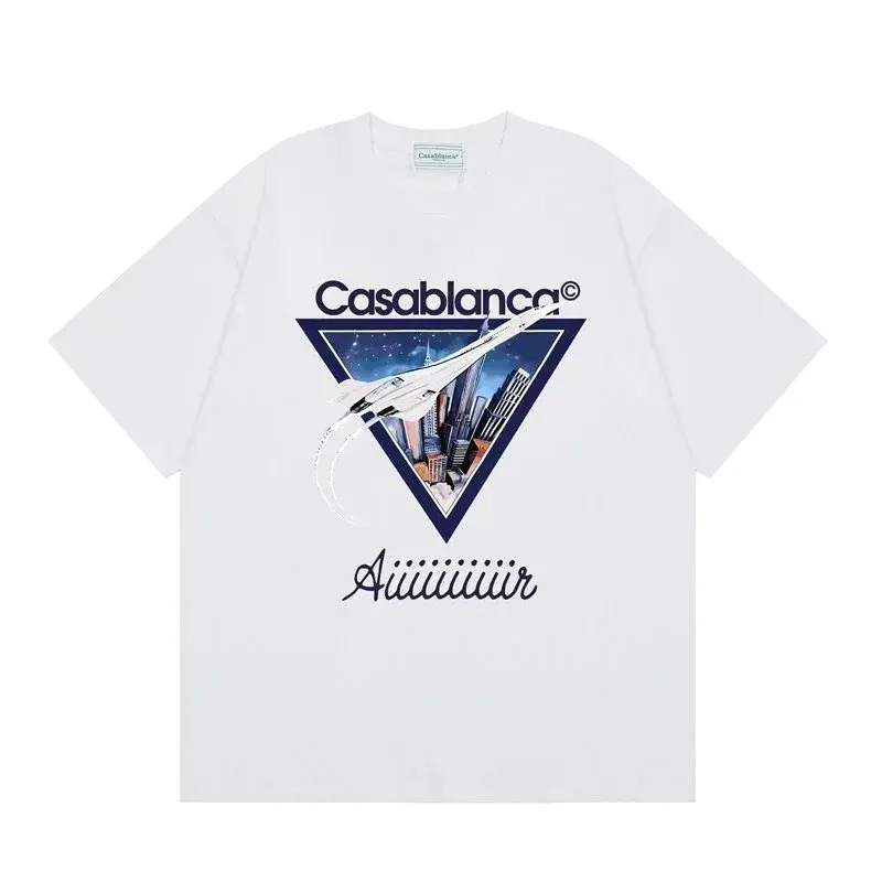 Casablanca Aiiiiiiiir White T-Shirt