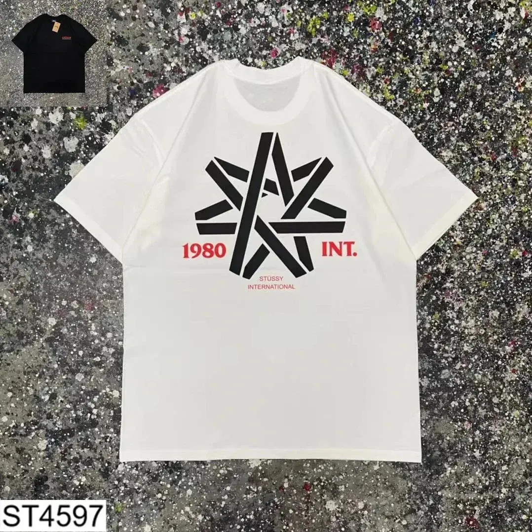 Stüssy 1980 Star White T-Shirt