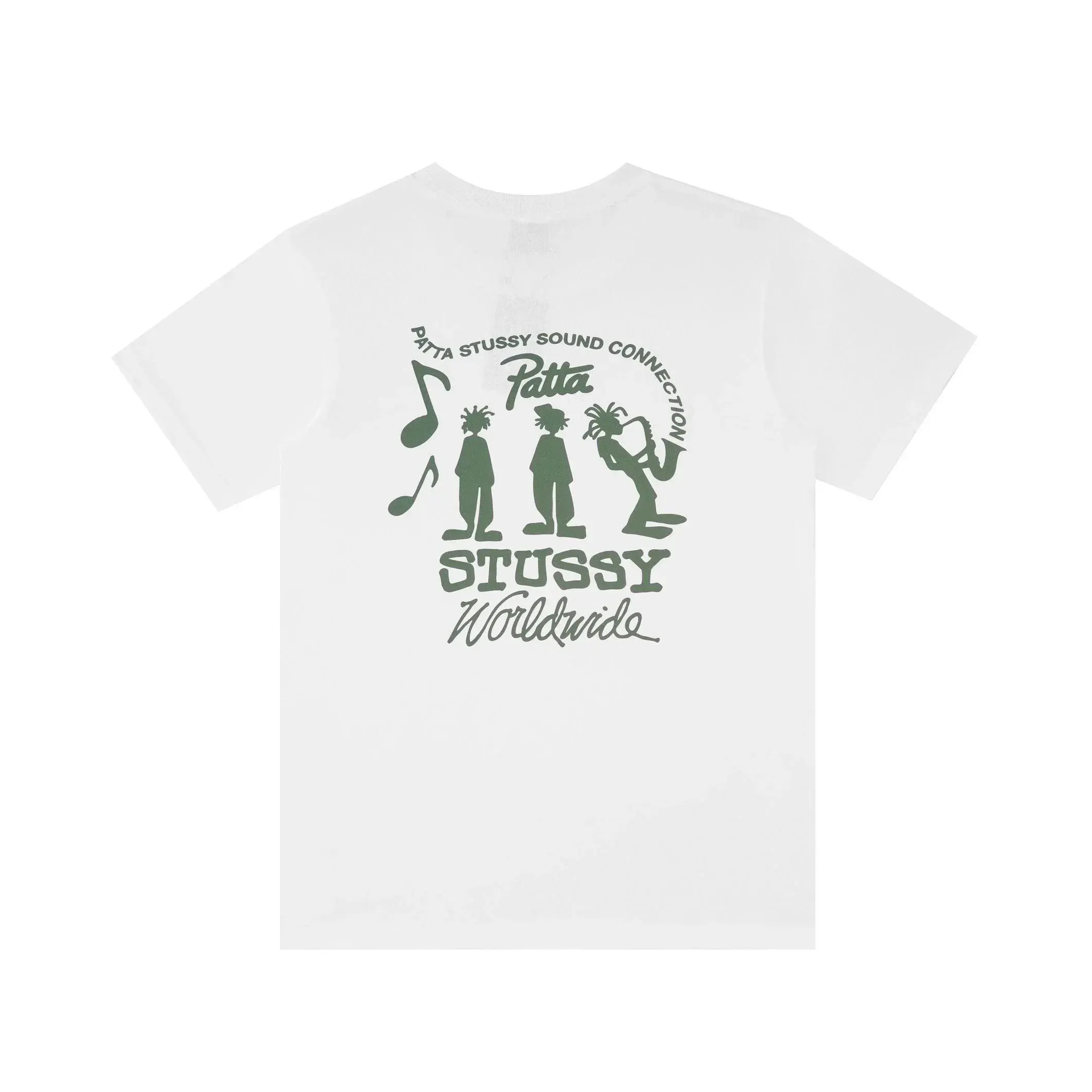 Patta x Stüssy Sound Connection White T-Shirt
