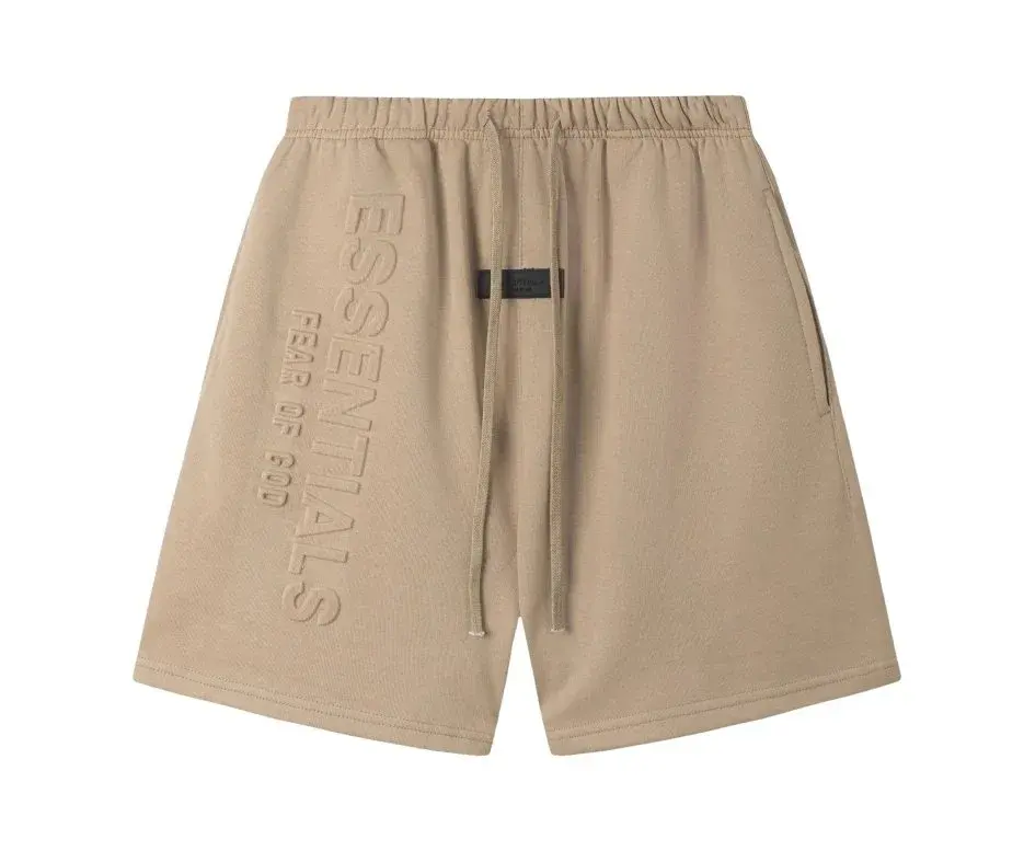 Fear of God Essentials Tan Shorts