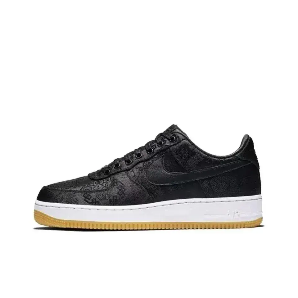 CLOT x Nike Air Force 1 Low Black Silk