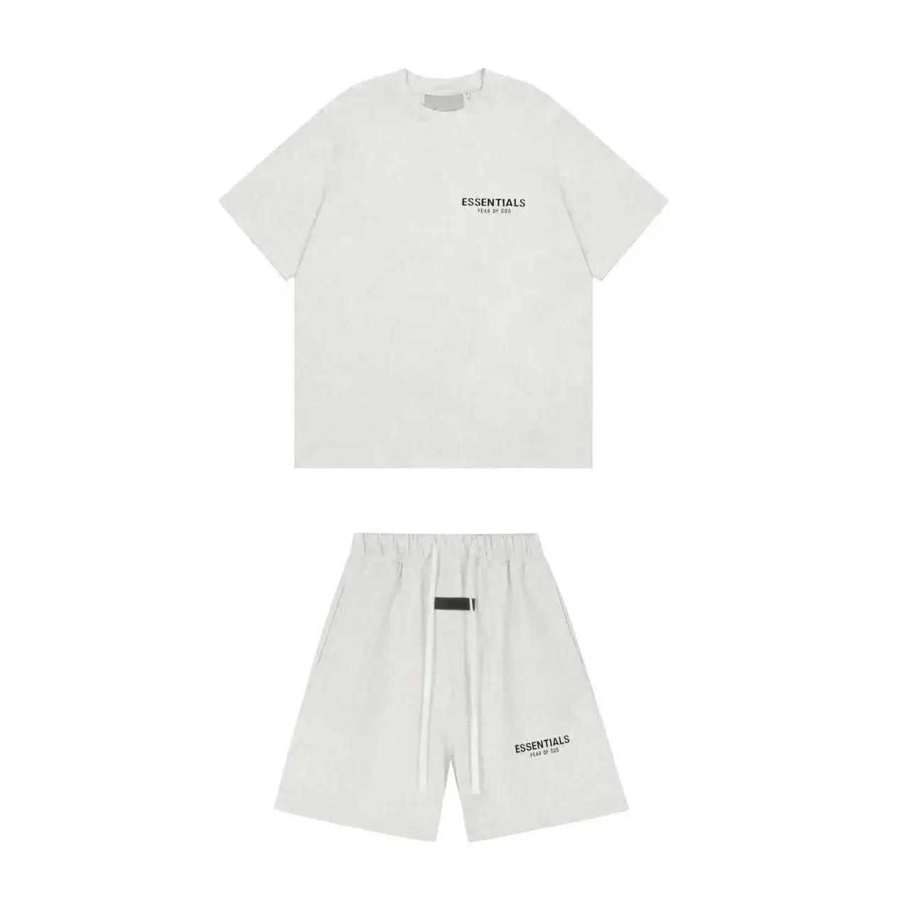Fear of God Essentials T-Shirt and Shorts Set Off White