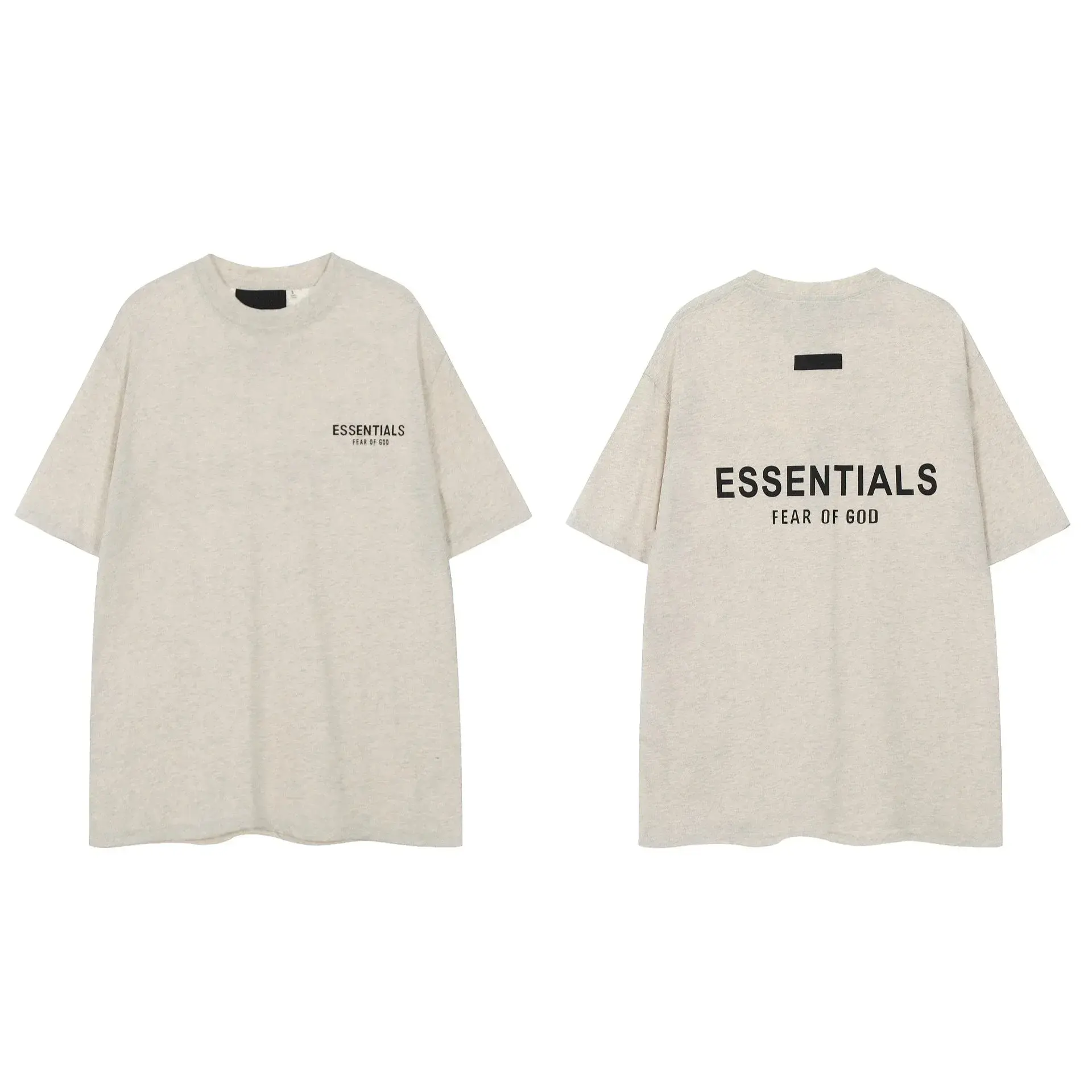 Fear of God Essentials T-Shirt Heather Oatmeal