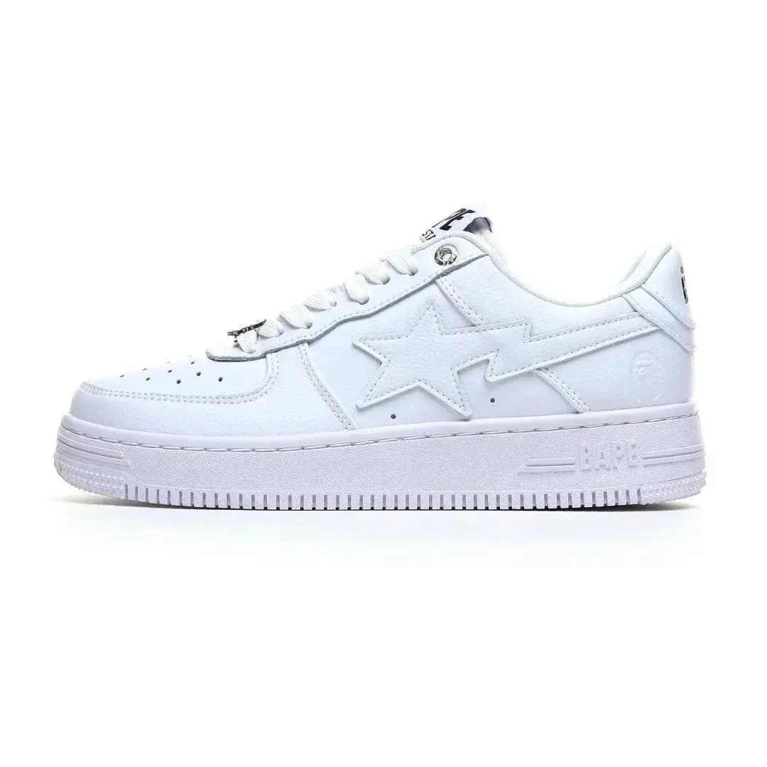 A Bathing Ape BAPE Sta Low Triple White
