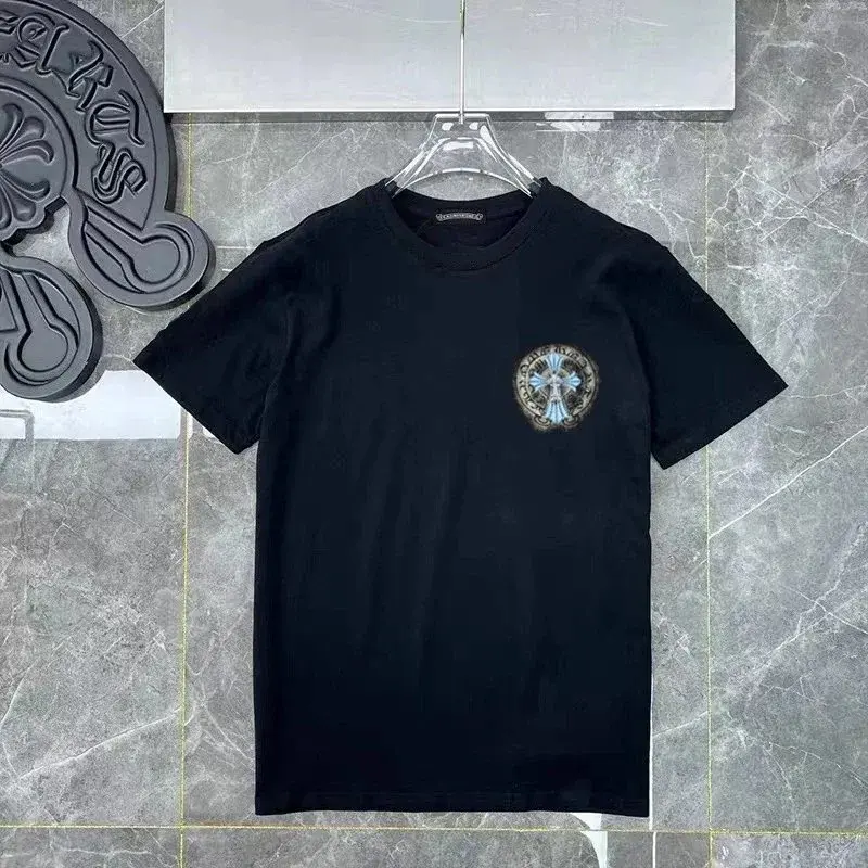Chrome Hearts Crest Cross T-Shirt Black